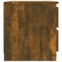Nachttisch 2 Stk. Rauchige Eiche Sperrholz 50x39x43,5 cm von vidaXL, Nachttische - Ref: Foro24-815823, Preis: 65,44 €, Rabatt: %
