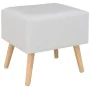 White bedside table 40x35x40 cm synthetic leather by vidaXL, Nightstands - Ref: Foro24-247536, Price: 53,08 €, Discount: %