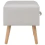 Weißer Nachttisch 40x35x40 cm Kunstleder von vidaXL, Nachttische - Ref: Foro24-247536, Preis: 53,08 €, Rabatt: %