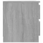 Sonoma gray plywood bedside table 50x39x43.5 cm by vidaXL, Nightstands - Ref: Foro24-815824, Price: 47,82 €, Discount: %