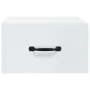 Wall-mounted bedside tables 2 units glossy white 35x35x20 cm by vidaXL, Nightstands - Ref: Foro24-812865, Price: 36,72 €, Dis...
