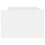 White bed frame with drawers 90x200 cm by , Beds and slatted bases - Ref: Foro24-3207343, Price: 175,61 €, Discount: %