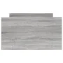 Sonoma gray bed frame with drawers 100x200 cm by , Beds and slatted bases - Ref: Foro24-3207369, Price: 169,10 €, Discount: %