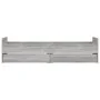 Estructura de cama con cajones gris Sonoma 90x190 cm de , Camas y somieres - Ref: Foro24-3207383, Precio: 159,16 €, Descuento: %