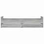 Sonomagrauer Bettrahmen mit Schubladen 90x190 cm von , Betten und Lattenroste - Ref: Foro24-3207383, Preis: 159,16 €, Rabatt: %