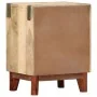 Nachttisch aus massivem, rauem Mangoholz, 40 x 30 x 52 cm von vidaXL, Nachttische - Ref: Foro24-282744, Preis: 106,12 €, Raba...