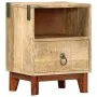 Nachttisch aus massivem, rauem Mangoholz, 40 x 30 x 52 cm von vidaXL, Nachttische - Ref: Foro24-282744, Preis: 106,12 €, Raba...
