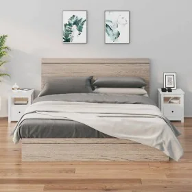 Bedside tables 2 units solid white pine wood 40x35x49 cm by vidaXL, Nightstands - Ref: Foro24-813712, Price: 86,68 €, Discoun...