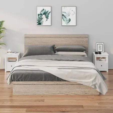 Bedside tables 2 units solid white pine wood 40x35x49 cm by vidaXL, Nightstands - Ref: Foro24-813712, Price: 86,67 €, Discoun...