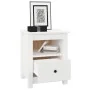 Bedside tables 2 units solid white pine wood 40x35x49 cm by vidaXL, Nightstands - Ref: Foro24-813712, Price: 86,67 €, Discoun...