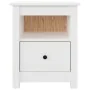 Bedside tables 2 units solid white pine wood 40x35x49 cm by vidaXL, Nightstands - Ref: Foro24-813712, Price: 86,67 €, Discoun...