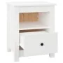 Nachttische 2 Stk. massives Kiefernholz weiß 40x35x49 cm von vidaXL, Nachttische - Ref: Foro24-813712, Preis: 86,67 €, Rabatt: %
