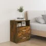 Nightstands 2 pcs smoked oak color 50x32x60 cm by vidaXL, Nightstands - Ref: Foro24-815859, Price: 59,42 €, Discount: %