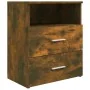 Nightstands 2 pcs smoked oak color 50x32x60 cm by vidaXL, Nightstands - Ref: Foro24-815859, Price: 59,42 €, Discount: %