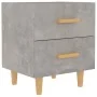 Betongrauer Nachttisch 40x35x47,5 cm von vidaXL, Nachttische - Ref: Foro24-811978, Preis: 47,86 €, Rabatt: %