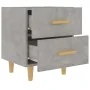 Betongrauer Nachttisch 40x35x47,5 cm von vidaXL, Nachttische - Ref: Foro24-811978, Preis: 47,86 €, Rabatt: %