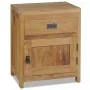 Solid teak wood bedside table 40x30x50 cm by vidaXL, Nightstands - Ref: Foro24-244484, Price: 137,95 €, Discount: %