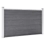 Gray WPC garden fence 526x106 cm by , fence panels - Ref: Foro24-3053248, Price: 681,90 €, Discount: %