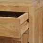 Mesita de noche de madera de teca maciza 40x30x50 cm de vidaXL, Mesitas de noche - Ref: Foro24-244484, Precio: 137,95 €, Desc...
