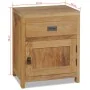 Solid teak wood bedside table 40x30x50 cm by vidaXL, Nightstands - Ref: Foro24-244484, Price: 137,95 €, Discount: %