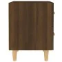Bedside tables 2 units brown oak 40x35x47.5 cm by vidaXL, Nightstands - Ref: Foro24-817290, Price: 79,50 €, Discount: %