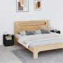 Mesitas de noche 2 uds madera maciza de pino negro 40x34x45 cm de vidaXL, Mesitas de noche - Ref: Foro24-818304, Precio: 69,7...