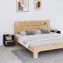 Bedside tables 2 pcs solid black pine wood 40x34x45 cm by vidaXL, Nightstands - Ref: Foro24-818304, Price: 69,72 €, Discount: %