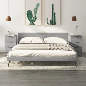 Nightstands 2 units Sonoma gray color 40x36x65 cm by vidaXL, Nightstands - Ref: Foro24-817054, Price: 87,16 €, Discount: %