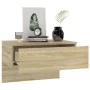 Wand-Nachttisch aus Sonoma-Eiche von vidaXL, Nachttische - Ref: Foro24-810941, Preis: 38,07 €, Rabatt: %