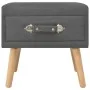 Dark gray bedside table 40x35x40 cm fabric by vidaXL, Nightstands - Ref: Foro24-247535, Price: 61,25 €, Discount: %