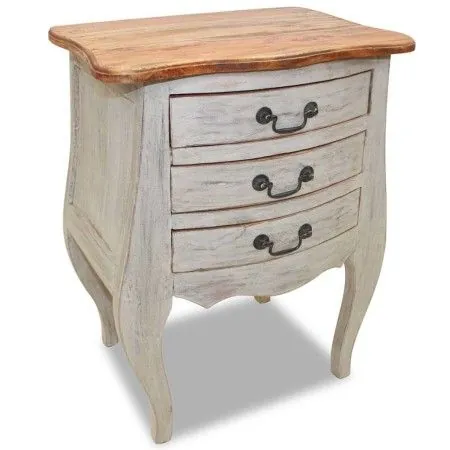 Nachttisch aus recyceltem Massivholz von vidaXL, Nachttische - Ref: Foro24-244504, Preis: 186,27 €, Rabatt: %