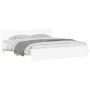 White bed frame with headboard 180x200 cm by , Beds and slatted bases - Ref: Foro24-3207462, Price: 155,00 €, Discount: %