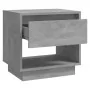 Mesita de noche madera contrachapada gris hormigón 45x34x44 cm de vidaXL, Mesitas de noche - Ref: Foro24-809520, Precio: 42,4...