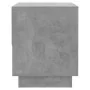 Mesita de noche madera contrachapada gris hormigón 45x34x44 cm de vidaXL, Mesitas de noche - Ref: Foro24-809520, Precio: 42,4...