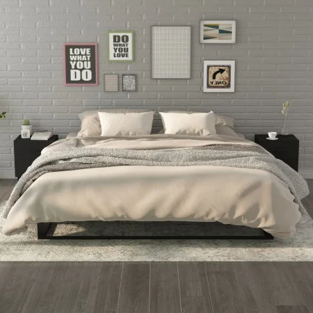 Nightstand 2 units black 40x35x47.5 cm by vidaXL, Nightstands - Ref: Foro24-811991, Price: 83,32 €, Discount: %