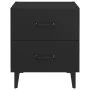 Nightstand 2 units black 40x35x47.5 cm by vidaXL, Nightstands - Ref: Foro24-811991, Price: 83,32 €, Discount: %