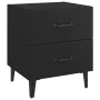 Nightstand 2 units black 40x35x47.5 cm by vidaXL, Nightstands - Ref: Foro24-811991, Price: 83,32 €, Discount: %