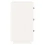 Solid white pine wood bedside table 40x40x75 cm by vidaXL, Nightstands - Ref: Foro24-818337, Price: 78,44 €, Discount: %