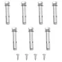 Gray retractable garden side awning 170x300 cm by , Umbrellas - Ref: Foro24-48368, Price: 71,33 €, Discount: %