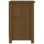 Honey brown solid pine wood bedside table 40x35x55 cm by vidaXL, Nightstands - Ref: Foro24-820962, Price: 55,47 €, Discount: %