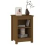 Honey brown solid pine wood bedside table 40x35x55 cm by vidaXL, Nightstands - Ref: Foro24-820962, Price: 55,47 €, Discount: %
