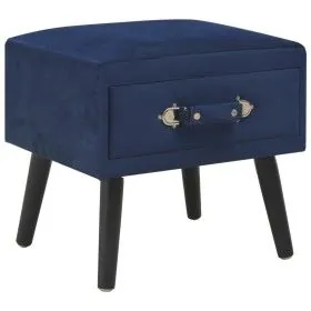 Blue nightstand 40x35x40 cm velvet by vidaXL, Nightstands - Ref: Foro24-247540, Price: 66,57 €, Discount: %