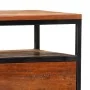 Bedside table made of recycled solid wood and steel 40x30x50 cm by vidaXL, Nightstands - Ref: Foro24-282725, Price: 72,03 €, ...