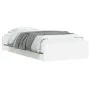 Cama con cajones madera de ingeniería blanca 190x190 cm de , Camas y somieres - Ref: Foro24-3207322, Precio: 131,09 €, Descue...