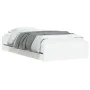 Cama con cajones madera de ingeniería blanca 75x190 cm de , Camas y somieres - Ref: Foro24-3207329, Precio: 127,06 €, Descuen...