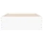 Cama con cajones madera de ingeniería blanca 75x190 cm de , Camas y somieres - Ref: Foro24-3207329, Precio: 127,06 €, Descuen...