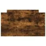Smoked oak bed frame with drawers 75x190 cm by , Beds and slatted bases - Ref: Foro24-3207389, Price: 119,34 €, Discount: %