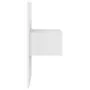 Mesita de noche de pared blanco brillante de vidaXL, Mesitas de noche - Ref: Foro24-810983, Precio: 28,70 €, Descuento: %