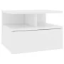 Schwebender Nachttisch aus weißem Sperrholz, 40 x 31 x 27 cm von vidaXL, Nachttische - Ref: Foro24-800405, Preis: 42,82 €, Ra...