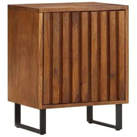 Solid mango wood bedside table 40x30x50 cm by vidaXL, Nightstands - Ref: Foro24-247942, Price: 115,76 €, Discount: %